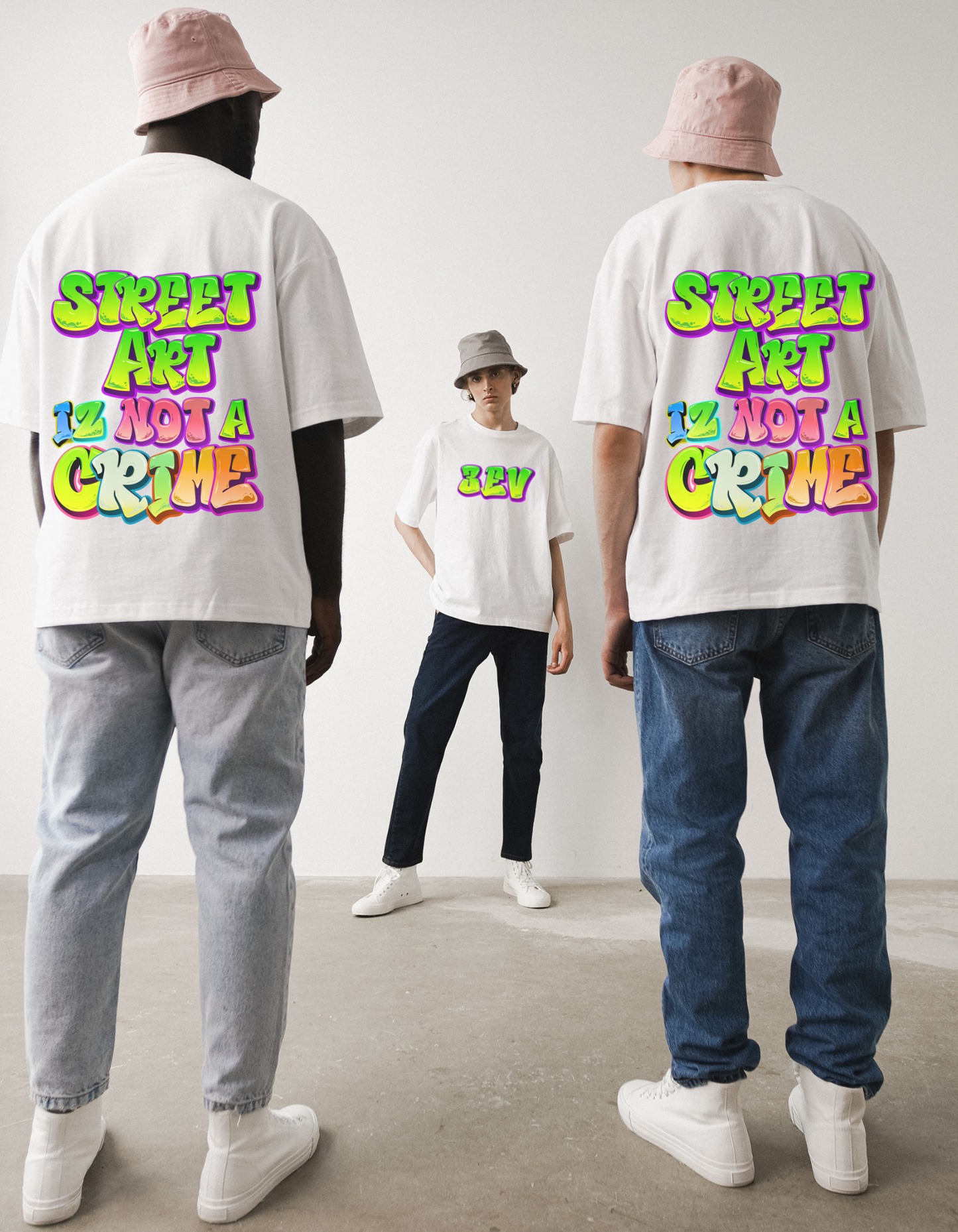 Street Art is Not a Crime tee