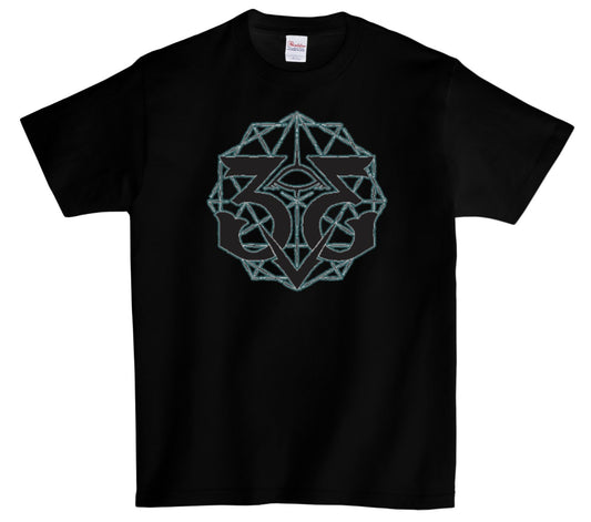 3rd Eye Monogram Logo (Black) - 3EV_LA