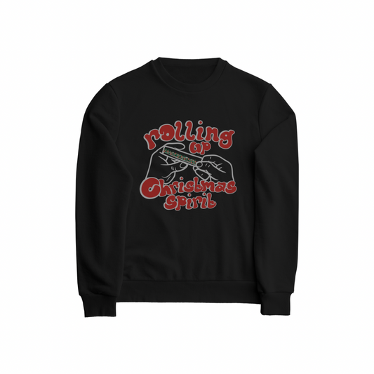 Rolling Up Christmas Spirit Crewneck