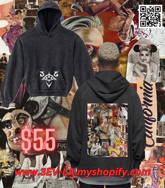 “ Happy Place” Art-wear hoodie