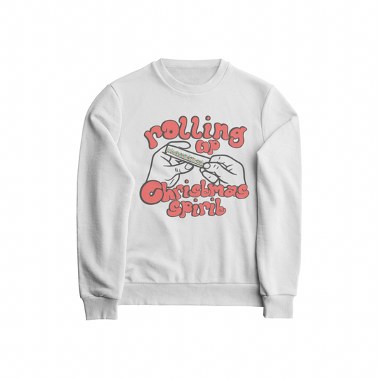 Rolling Up Christmas Spirit Crewneck