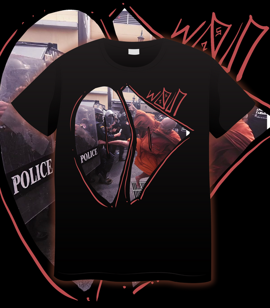 Dropkick Monk Throwie Tee
