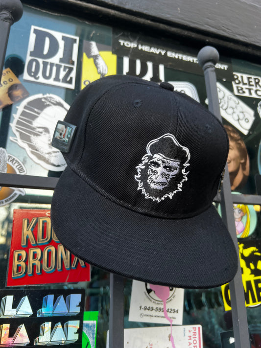 Rev the Mascot Embroidered on Black Snapback