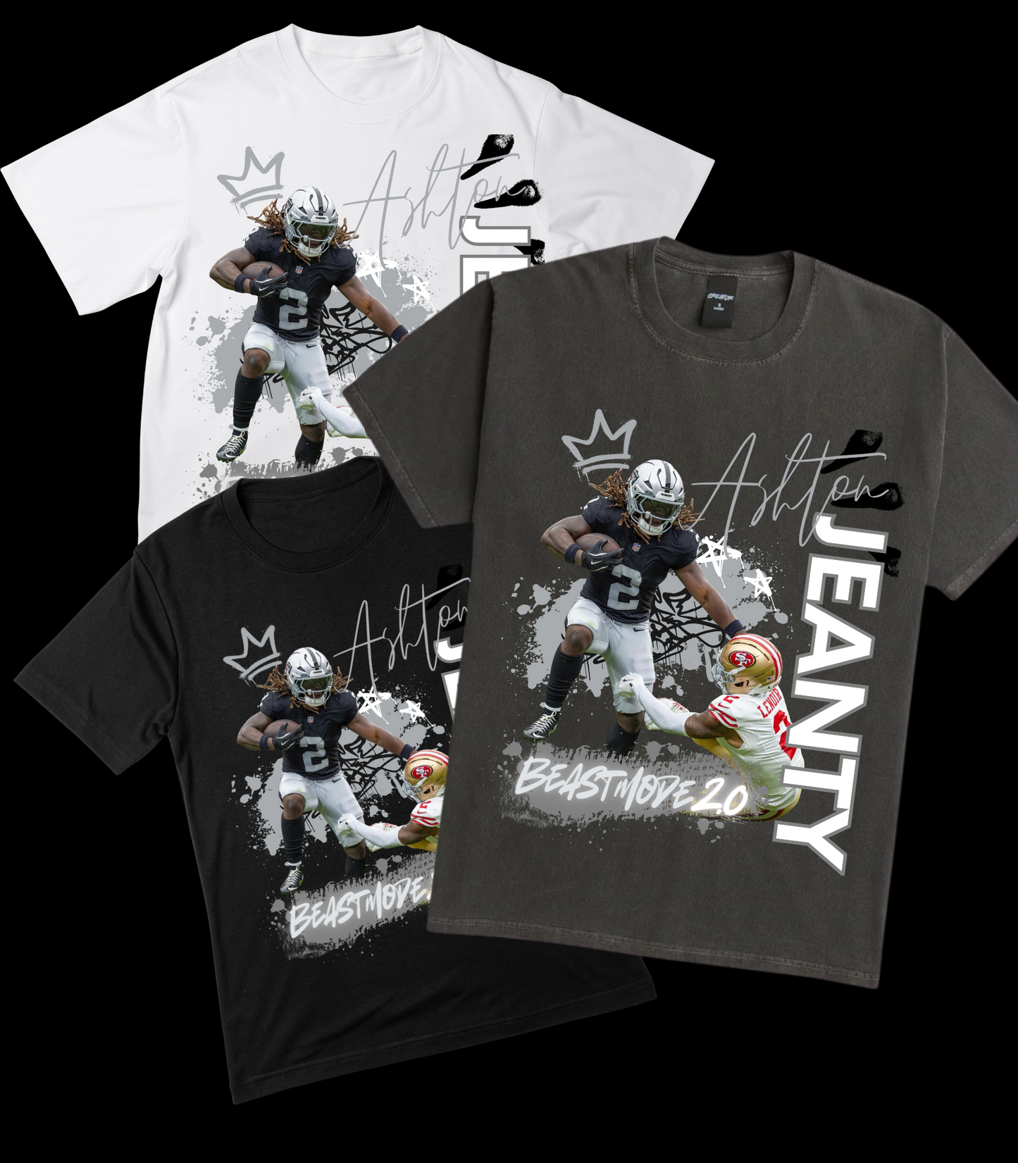 Ashton JEANTY — Beastmode 2.0 - Rookie Tee