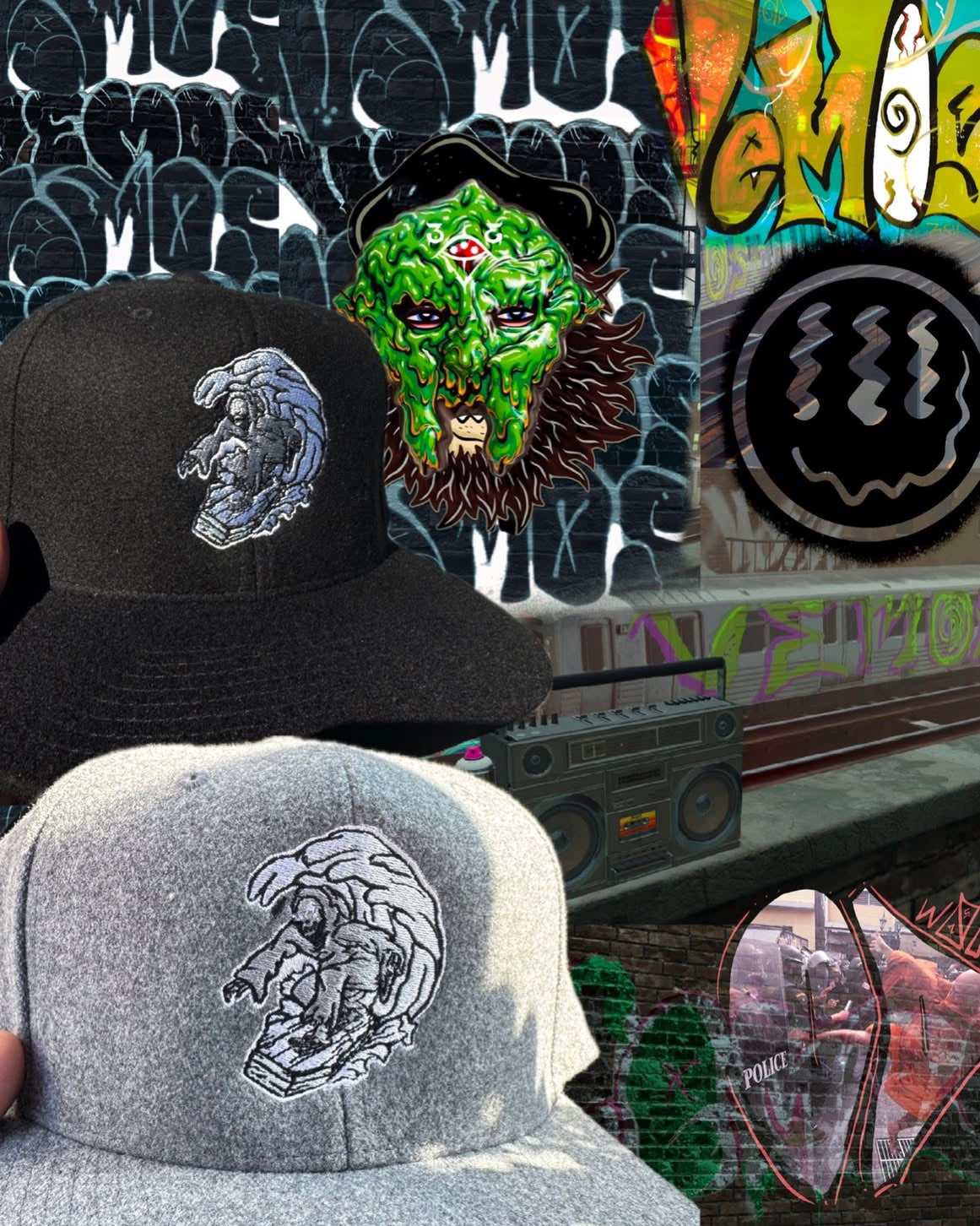 Ripping Til I Dip Snapback Hat