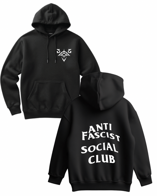 Anti Fascist Social Club Hoodie by 3EV