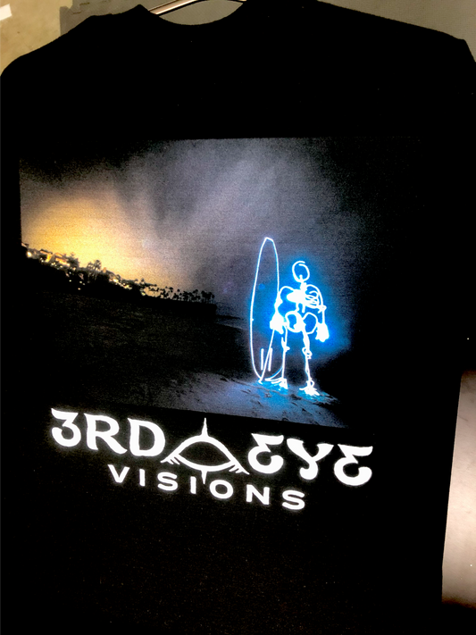 Light Painting Surfer Tee