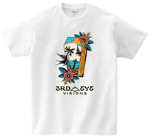 Bury Me at Sea tee (white)